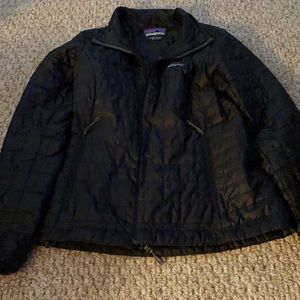 Black Patagonia Women’s Nano Puff jacket